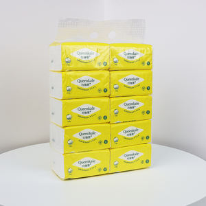 Fabricante de alta calidad Pañuelos faciales biodegradables al por mayor a granel Muestras gratis proporcionadas - Product Image 1