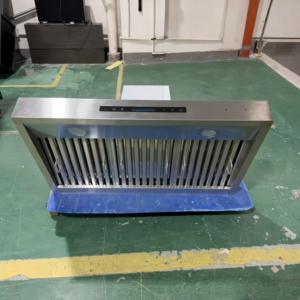 Hotte murale électrique 36 pouces 900 CFM ultra silencieuse avec télécommande, 3 vitesses, éclairage LED, filtre déflecteur, en acier inoxydable - Product Image 5