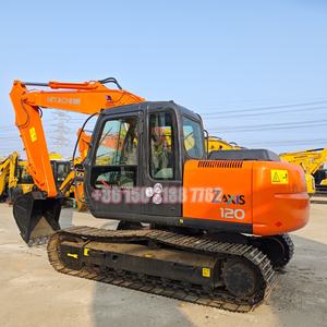 حفارة Ex120 رخيصة أصلية مستعملة عالية الجودة منخفضة العمل ساعة مستعملة حفارة هيتاشي Ex Zx120 Zx130 مع قوة حفار عالية - Product Image 3