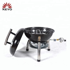 Mini Portable Outdoor Steel Barbecue Camping <strong>Gas</strong> Kettle Grill <strong>Tabletop</strong> <strong>BBQ</strong> - Product Image 2