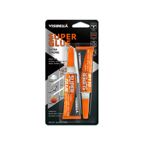 Visbella Adhésif Liquide Transparent Multi-usages Super Colle 20gm