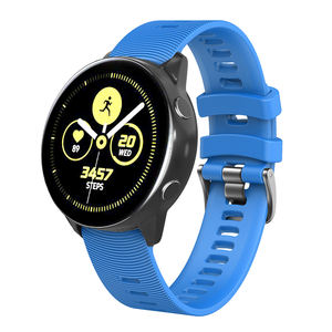 Tsick Compatible avec Samsung <span class=keywords><strong>Galaxy</strong></span> <span class=keywords><strong>Watch</strong></span> <span class=keywords><strong>Active2</strong></span> <span class=keywords><strong>40mm</strong></span> / 44mm bandes et Active <span class=keywords><strong>40mm</strong></span> bande de remplacement en Silicone - Product Image 5