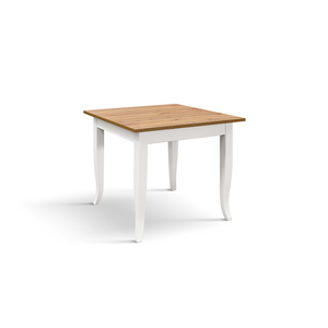 Mesa Fija Margherita con Acabado de Melamina en Roble Rústico para Comedor Interior - Product Image 1