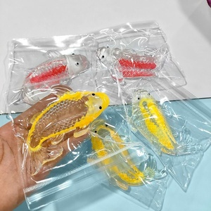 Simulazione creativa Koi pesce che allevia lo Stress divertimento nell'impasto raggiungendo il successo sulla lista d'oro carpa rossa trasparente lenta - Product Image 4