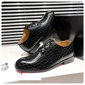 Zapatos Christian Louboutin con Suela Roja |   Zapatos de Vestir de Otoño para Hombre, Estilo Ejecutivo, Punta Cerrada, EVA, Sin Cordones |   Gore-Tex Impermeable de Lujo - Product Image 3