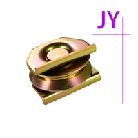 Rouleau de roulette de Support de clôture de porte coulissante avec rainure V/Y/U utilisé avec la taille de la piste 24-40 pouces