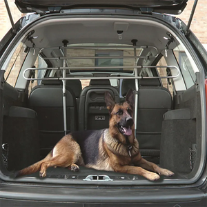 Barrière de sécurité réglable M4 facile à installer pour <span class=keywords><strong>chien</strong></span>, barrière de sécurité sécurisée pour animaux de compagnie pour les transporteurs de voitures et les produits de voyage - Product Image 6
