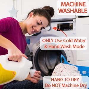 Bolsa de Compras Plegable de Color Personalizado, Gran Capacidad, Reutilizable, Bolso de Mano con Bolsillo, Impermeable, Ecológica, con Cordón - Product Image 5