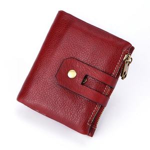 Andong Short <b>Wallet</b> Purse for <b>Men</b> Genuine Cow <b>Leather</b> Fashion Card Clip Holder <b>Wallets</b> - Product Image 2