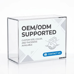 Étui en acrylique transparent personnalisé résistant aux UV avec aimants super puissants pour TCG Prismatic Evolutions Booster Bundle - Product Image 6