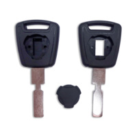 Haute qualité bon prix coque de clé de voiture à lame non coupée pour Scania grand camion clé de rechange transpondeur boîtier de clé pour Scania HU71