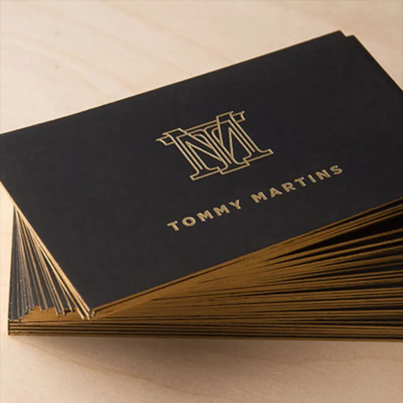 कस्टम लोगो मुद्रण अपना स्वयं का पाठ व्यापार कार्ड भारी कागज मैट चमकदार परिष्करण लक्जरी प्रदर्शनी नाम कार्ड