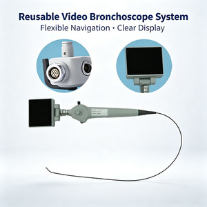 Bronchoscopie flexible jetable thérapeutique et diagnostique avec <span class=keywords><strong>canal</strong></span> de biopsie en option pour les interventions cliniques respiratoires - Product Image 1