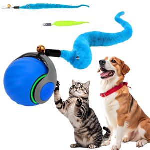 Juguete Eléctrico de Silicona con Carga USB para Gatos, Juguete Interactivo Ecológico para Mascotas, para Gatos y Perros Pequeños, en Caja, Gran Venta - Product Image 4