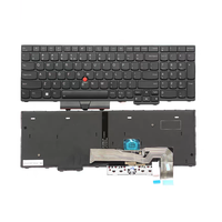Keyboard Laptop UK US untuk ThinkPad L15 Gen1 Gen2 P15V T15P Gen3 Gen4 Keypad Internal L15 T15 Gen1/2/3/4 Keyboard Laptop