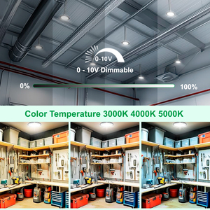 Keluaran baru IP65 tahan air <span class=keywords><strong>UFO</strong></span> untuk lampu Teluk tinggi LED ETL aluminium untuk penerangan gudang bengkel beberapa pilihan daya - Product Image 6