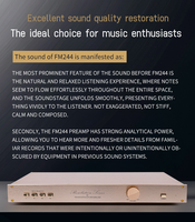 Penguat Transistor Line Front Stage BRZHIFI FM244 Hifi Preamplifier Sistem Home Theater dengan Amplifier Hifi Karaoke