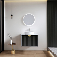 Kabinet Kamar Mandi Ramah Lingkungan Tahan Air Gaya Modern untuk Hotel Villa Apartemen 2701-100B