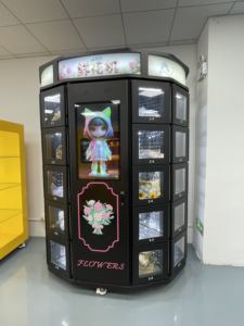 Distributeur automatique de services fiables : Distributeur de roses et de fleurs, Distributeur de fleurs en <span class=keywords><strong>barbe</strong></span> à <span class=keywords><strong>papa</strong></span> - Product Image 1