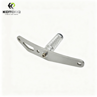 KOTORQ Repose-pieds de freinage en aluminium CNC pour YOZMA IN10 IN10 Pro, universel gauche/droite, pour moto électrique tout-terrain, amélioration