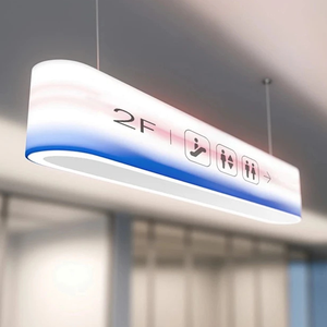 Logo Led cho thiết kế miễn phí hộp đèn quảng cáo trong các cửa hàng làm đẹp và trung tâm mua sắm, cũng như hộp Đèn Áp phích bệnh viện - Product Image 1