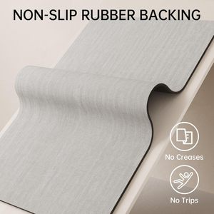 Tapis de bain rectangulaire à carreaux de Noël 40x60cm 50x80cm 60x90cm, tapis de porte en tissu absorbant et antidérapant pour salle de bain - Product Image 4