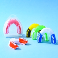 Protège-dents de boxe avec logo personnalisé pour le sport pour le basket-ball MMA Muay Thai Gum Shield Protector Bucal