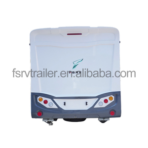 Mini caravana todoterreno en buen estado para acampar al aire libre, con diseño moderno, suelo rígido y baño, ideal para viajes en autocaravana. - Product Image 3