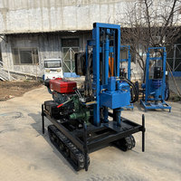 Plateforme de forage portable multifonctionnelle pour puits d'eau, facile à démonter, pour forage diesel