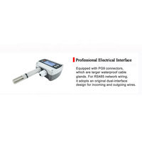 MGT300: Sensor Transmisor de CO2 de Alta Precisión Tipo Pared con Anti-Interferencia, HVAC Rango Amplio de 0-40000 ppm, Salida 4-20mA/RS485