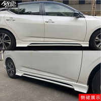 Kit carrosserie compact (lame avant, jupes latérales, lame arrière) pour Nissan Sylphy B18 Sentra B18 2020-2022 Berline, pièces de modification extérieure