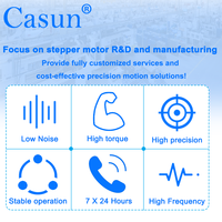 Casun Nema 17 prix d'usine moteur pas à pas à vis sans fin 130mN.m 20mm cadre moteur pas à pas pour la robotique