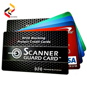 Personnalisé Imprimé <span class=keywords><strong>RFID</strong></span> <span class=keywords><strong>NFC</strong></span> <span class=keywords><strong>Carte</strong></span> De <span class=keywords><strong>Protection</strong></span> <span class=keywords><strong>Anti</strong></span>-Balayage de <span class=keywords><strong>Carte</strong></span> de Blocage - Product Image 6