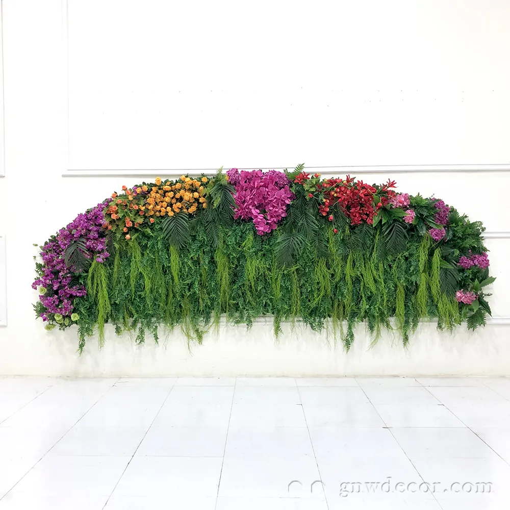 Artificial Greenery Hedegs Wall Faux Ivy Plant Backdrop Artificial Greenery Fence Panel Walls