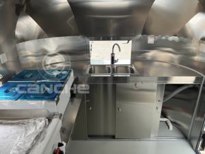 Multifunctional Customized Food Trailer Towable Kitchen Trailer Concession Mobile Catering Food Truck With <b>Pizza</b> <b>Oven</b> - Product Image 6