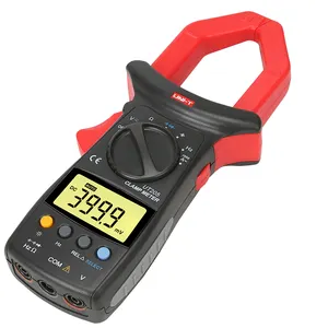 Uni-t 1000A UT205 3999 Cálculo do Fator de Potência Medidor de Corrente-Tensão Digital Clamp Meter Backlight LCD 40 milímetros Jaw Medidor De Teste De Fio