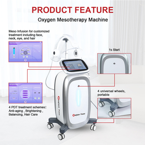 Mesin peremajaan kulit wajah, oksigen Aqua O2 kupas peralatan kecantikan mengupas mesin Jet oksigen hiperbarik wajah - Product Image 4