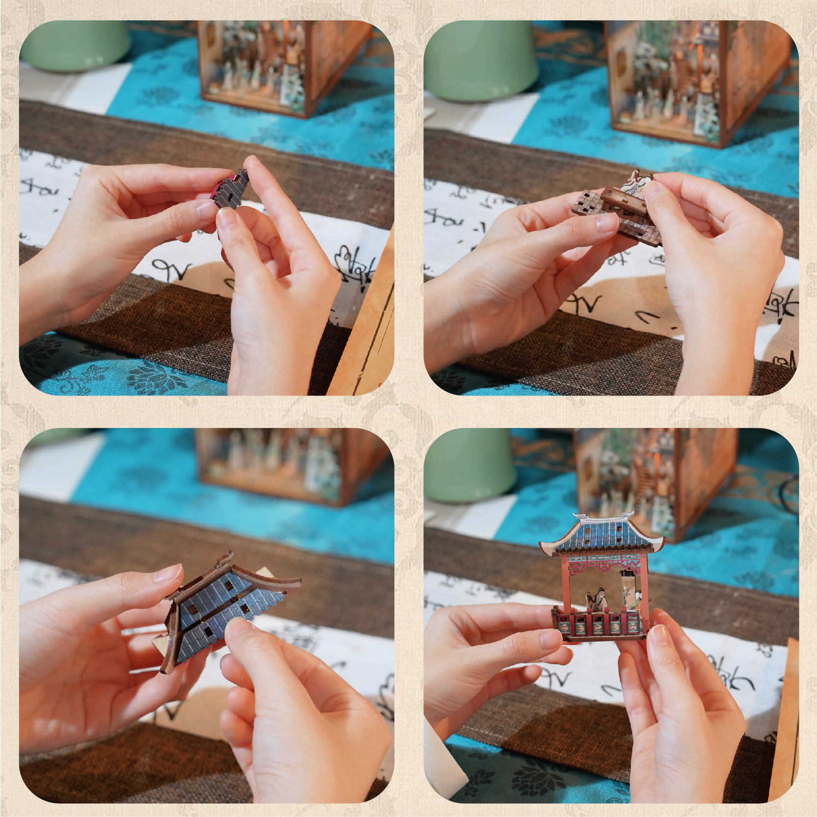 Tonecheer 2023 Song Dynasty Culture 3D Puzzle - DIY Fun