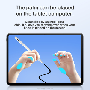 ปากกาสไตลัสแม่เหล็กสำหรับ iPad รุ่นที่ 9 ขนาด 9 นิ้ว สำหรับแท็บเล็ตแบบนุ่ม  รองรับการวาดภาพบนพื้นผิว  ดีไซน์ทันสมัย ป้องกันการสัมผัสโดยฝ่ามือ ผลิตจากโลหะ - Product Image 2