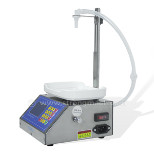 Machine de remplissage de liquides électrique de petite taille 3200, équipement de distribution de boissons, de sauce soja, de <span class=keywords><strong>vinaigre</strong></span>, de jus, de bouteilles en plastique - Product Image 4
