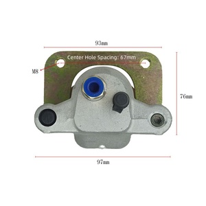 Pièces de moto, pompe de frein inférieure pour véhicule tout-terrain ATV, adaptée à Polaris TRAIL BOSS 250 1988-1992, étrier de frein pour moto tout-terrain - Product Image 2