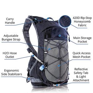 BSCI Fabricantes personalizados Diseño de alta calidad Mochila de hidratación de gran capacidad para deportes al aire libre Mochila de ciclismo impermeable - Product Image 4