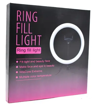 10 Inch Grote Led Ring Licht Voor Camera, Telefoon En Make-Up Licht