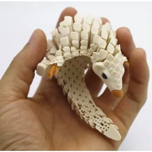 Figura de Animal Pangolín Impresa en 3D con Material PLA para Bebés de 7 a 12 Meses, Embalaje Original - Product Image 1