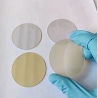 Lentille convexe multispectrale personnalisée en sulfure de zinc (ZnS) en verre infrarouge 20*10, double face avec revêtement antireflet (AR) et 94% de transmission, expédition incluse