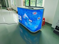 Pantalla LED Modular de Alta Definición 4K a Todo Color, Nuevo Diseño, Brillo de 5000cd, Cabina de DJ, Mesa LED Interior, Pantalla para Recepción