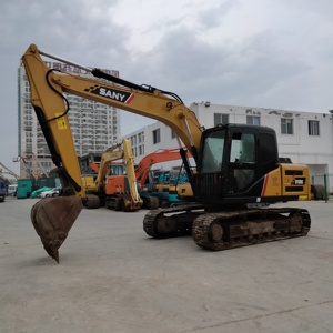 รถขุดตีนตะขาบ Sany SY135C ขนาด 13.5 ตัน รุ่นปี 2024 มือสอง พร้อมเครื่องยนต์ Isuzu รวมปั๊ม เกียร์ แบริ่ง มอเตอร์ ตรวจสอบด้วยวิดีโอ 0.6 เมตร - Product Image 1