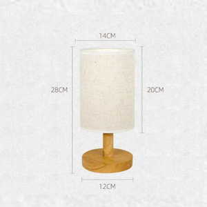 Lampada da Tavolo Best Seller per Camera da Letto e Soggiorno, Moderna e Minimalista in Legno, Lampada da Scrivania <span class=keywords><strong>LED</strong></span> DC 2700K Luce Bianca Calda Portatile - Product Image 6