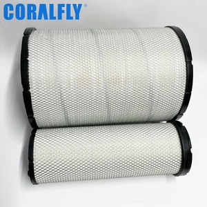 Filtre à air de moteur d'excavatrice Coralfly 6I2503 6I-2503 6I2504 P532503 AF25129M 6I-2503 pour Cat - Product Image 1