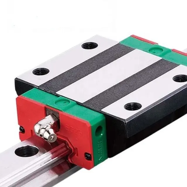 HIWIN Low Noise HGH Linear Guide Rail Bearing and Slide Linear Block Bearings HGH15CA Linear Motion Guide Rail